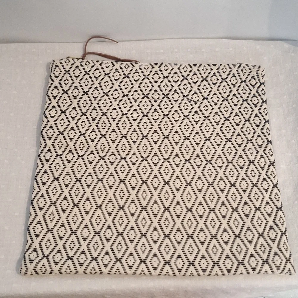 Tribe Alive Black and White Geometric Pattern Clutch
